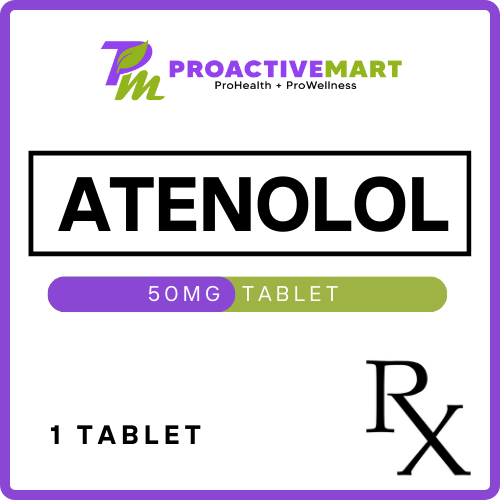 ATENOLOL 50mg tablet