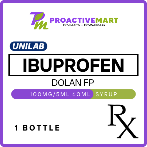 UNILAB DOLAN FP SUSPENSION 100MG/5ML 60ml SYRUP