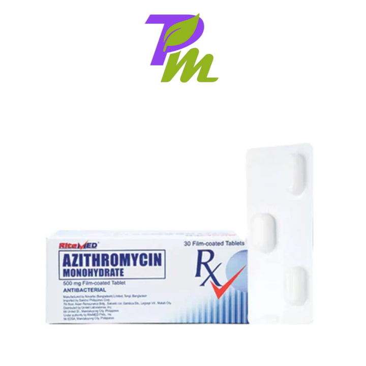 RITEMED AZITHROMYCIN DIHYDRATE 500mg