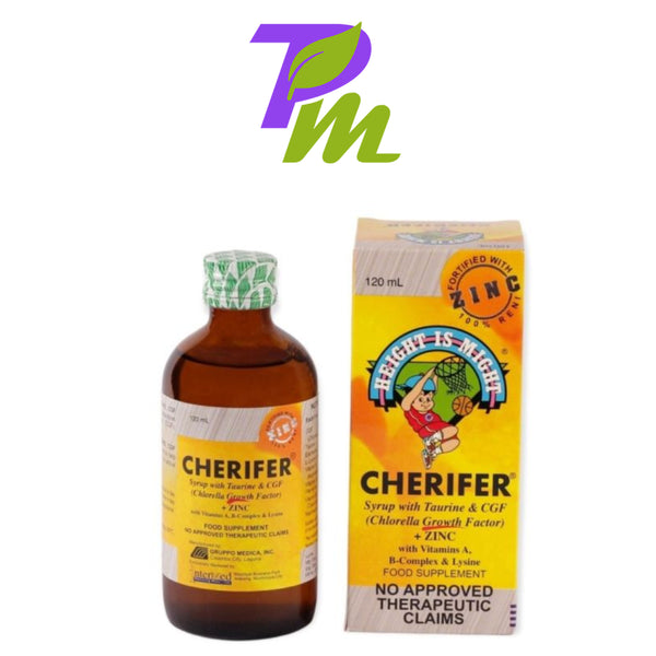 CHERIFER W/ZINC SYRUP 120ML