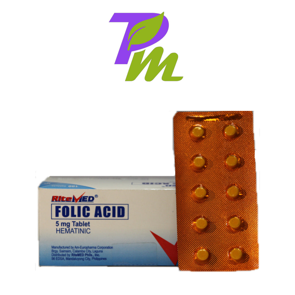 RITEMED FOLIC ACID 5mg – ProactiveMart