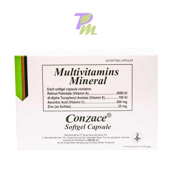 Conzace softgel Capsules x 100's