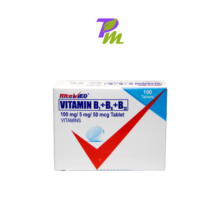 Ritemed Vitamin B1+B6+B12 100s