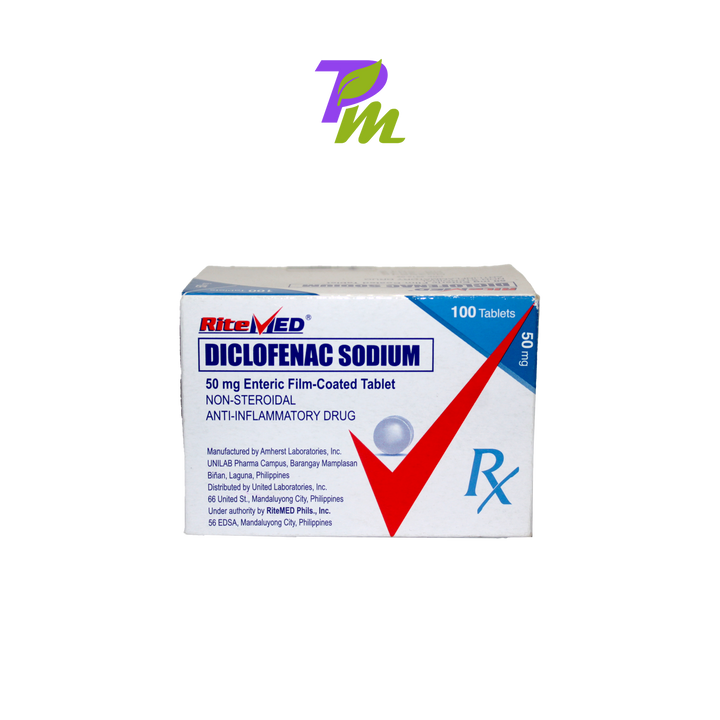 RITEMED DICLOFENAC SODIUM 50mg