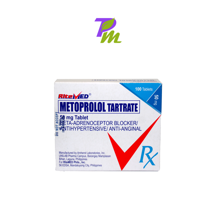 RITEMED METOPROLOL 50mg