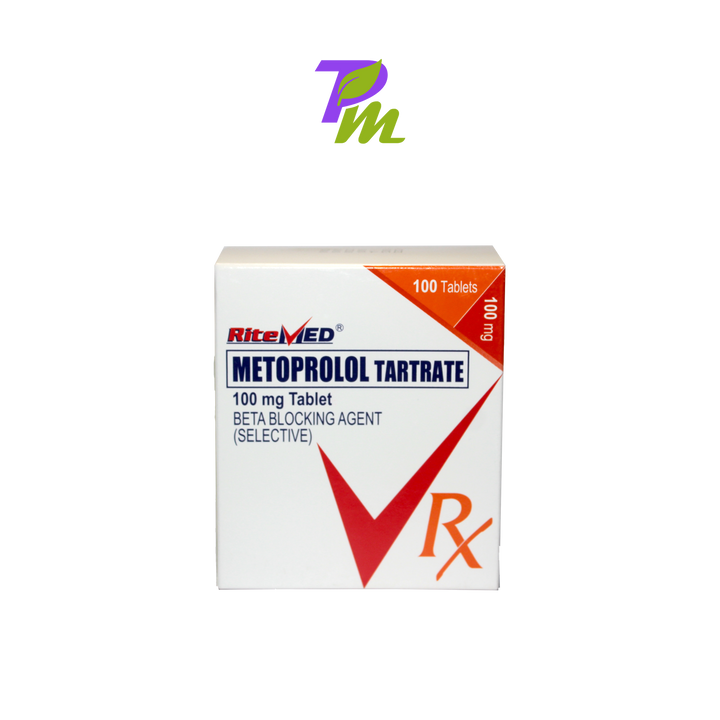 RITEMED METOPROLOL TARTRATE 100MG