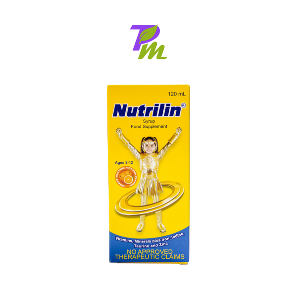 NUTRILIN SYRUP 120ML (plus Iron, Taurine, Zinc)