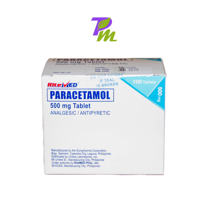 Ritemed Paracetamol 500mg Tab