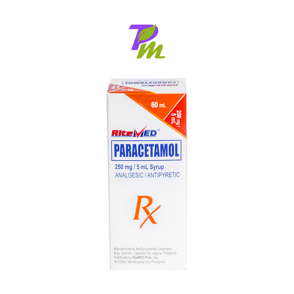 RITEMED PARACETAMOL 250mg syr 60 ml